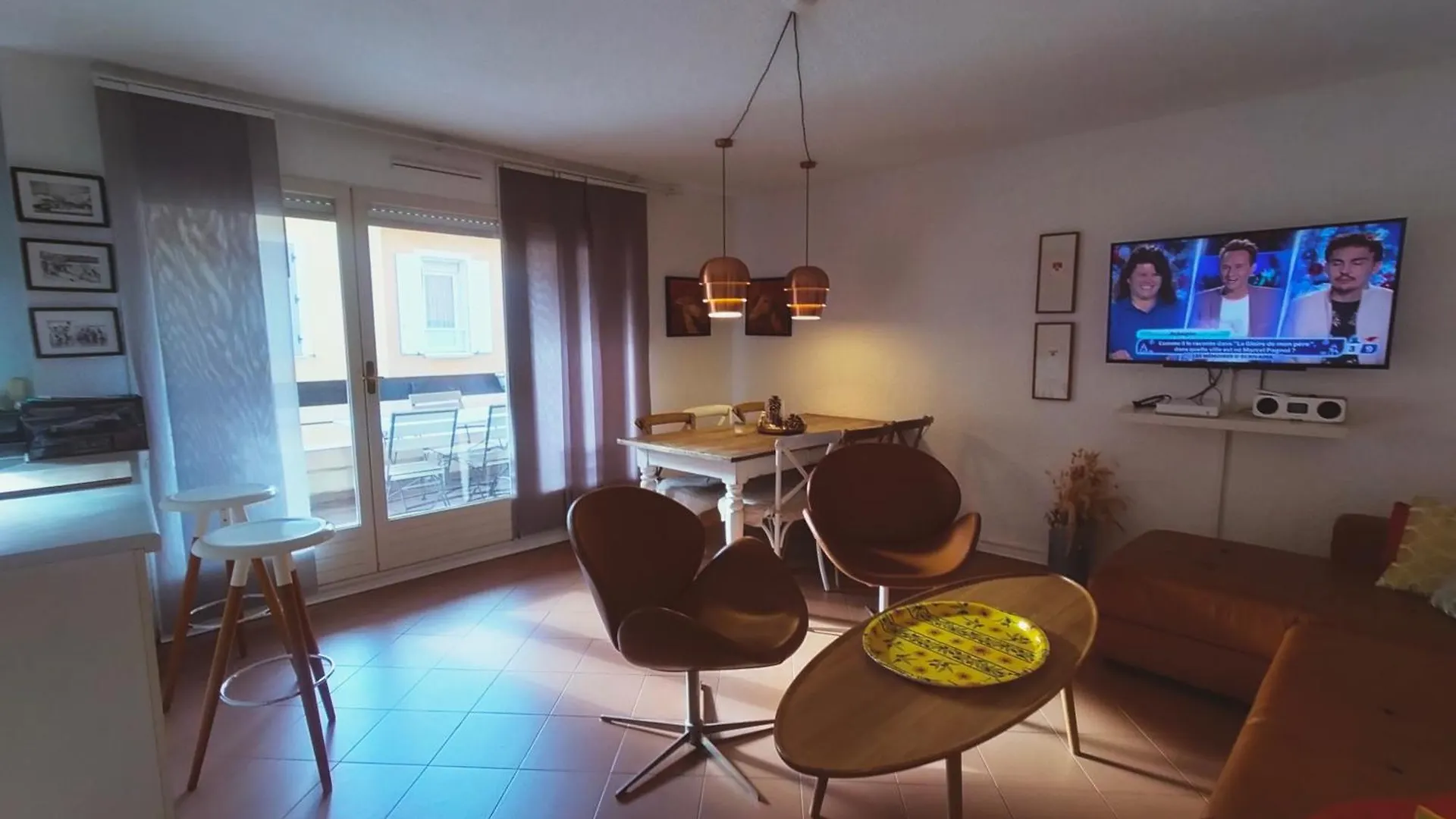 Super Appartement 2 A 6 Pers Garage Prive, Centreville, Plage 150M, 2 Terrasses